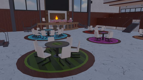 modelo 3d Metaverse Restaurant - TurboSquid 1877557