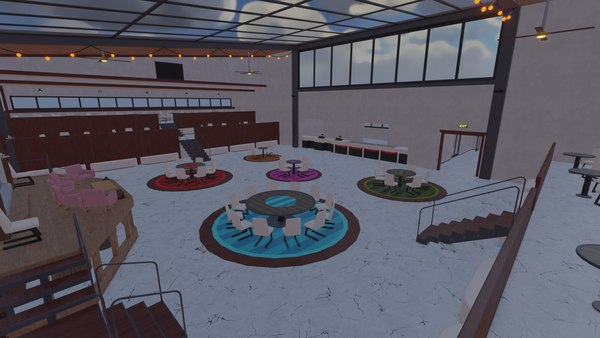 modelo 3d Metaverse Restaurant - TurboSquid 1877557