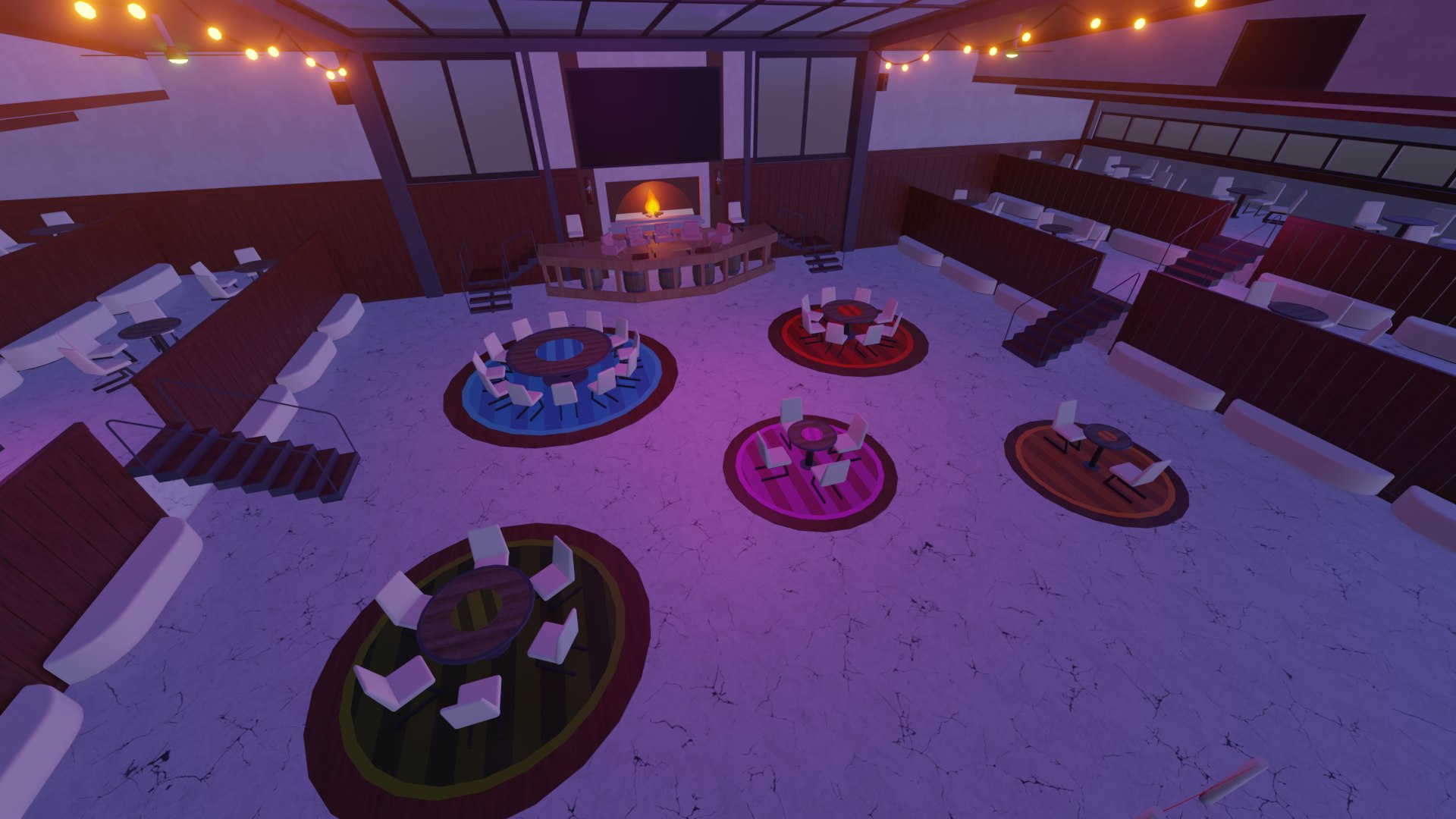 3D Metaverse Restaurant - TurboSquid 1877557