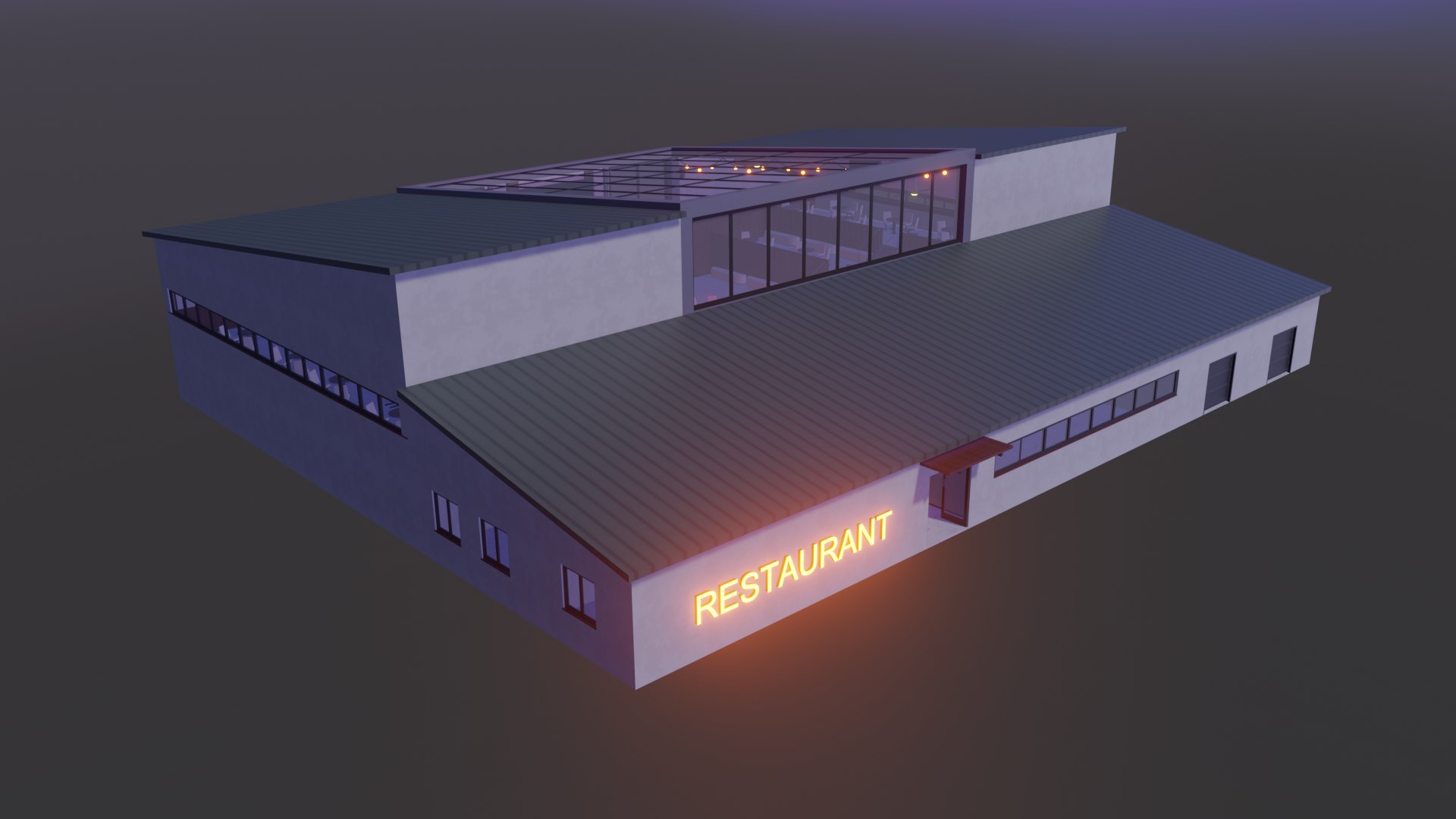 3D Metaverse Restaurant - TurboSquid 1877557