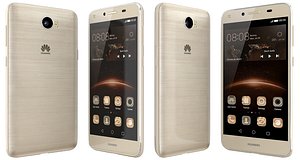 3d model huawei y5ii gold