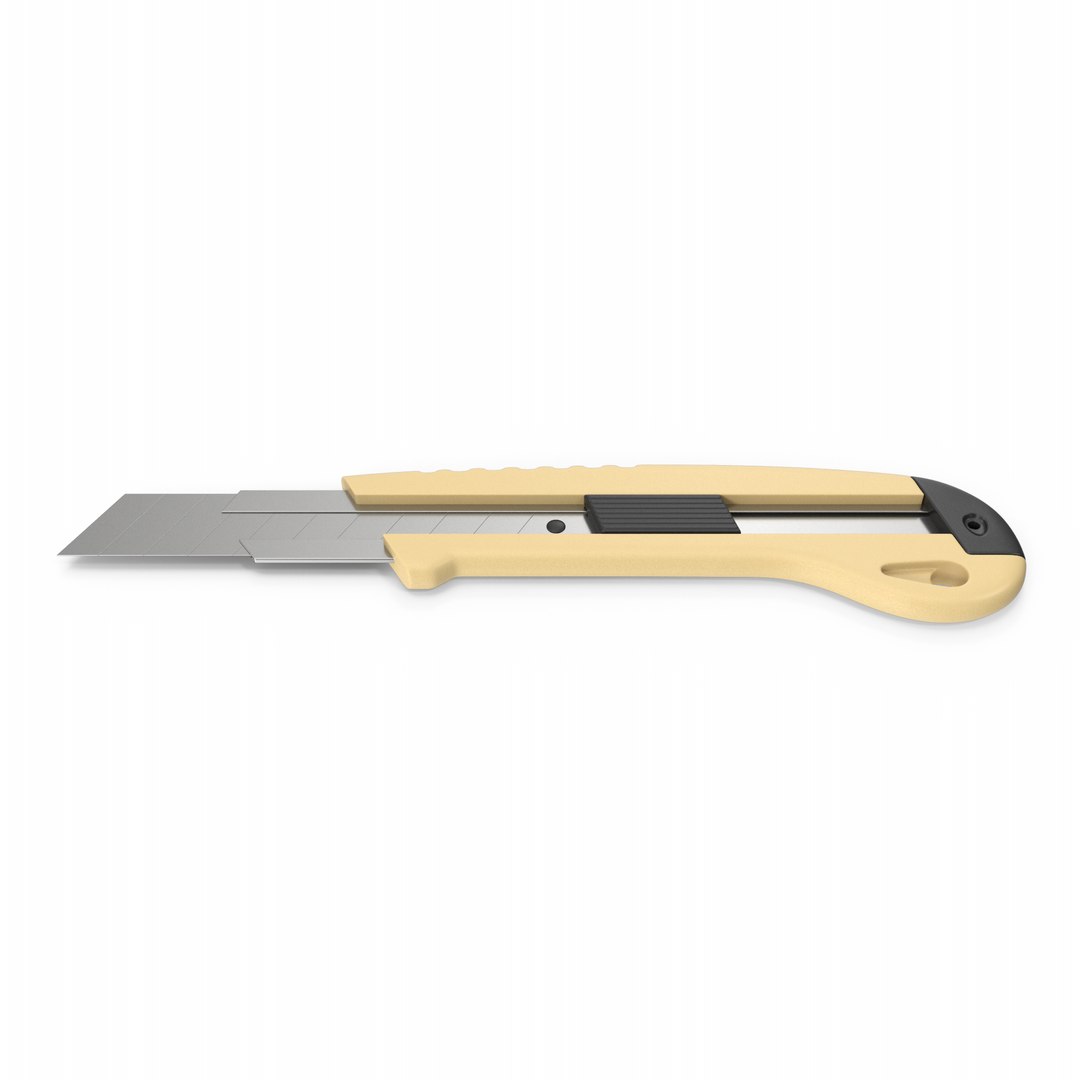 3D Model Beige Cutter - TurboSquid 1952892
