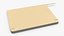 Classic Notebook with Bookmark Yellow