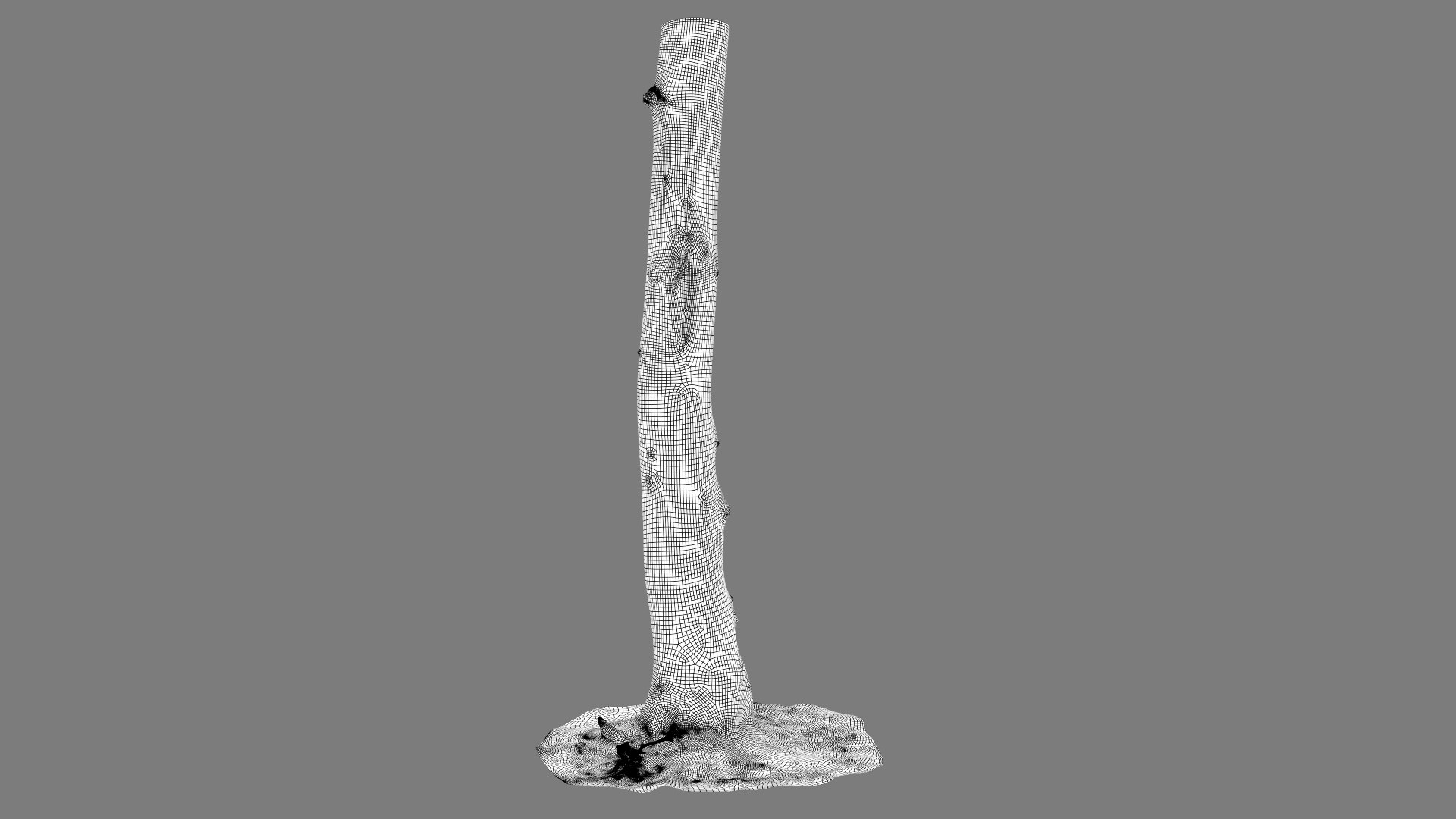 3D Scanned Forest Tree Trunk 02 StemCell Model - TurboSquid 2290534