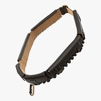 Black Leather Bandolier Ammo Belt