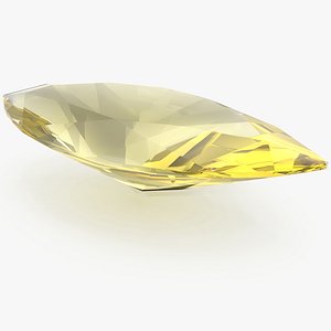 Marquise Cut Yellow Sapphire