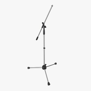 Microphone Stand (Rigged)