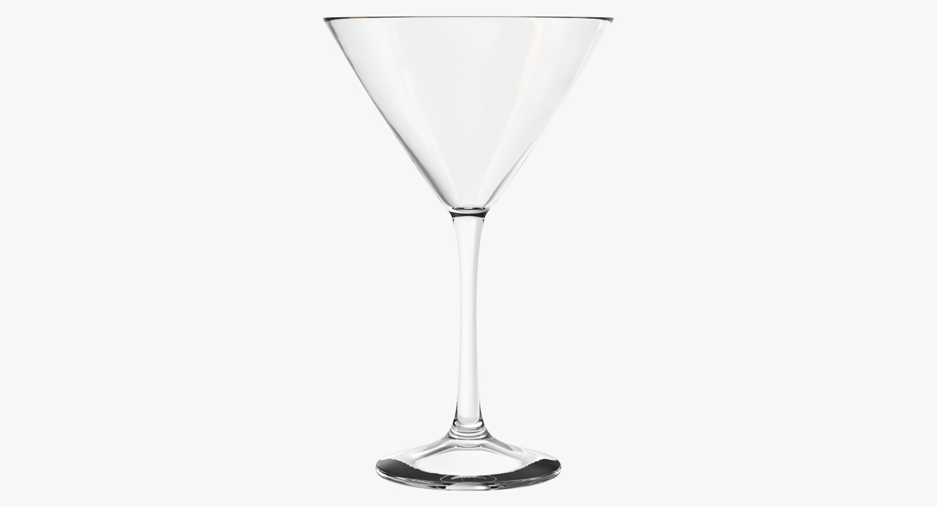 Cocktail Glass Martini 3D model preview