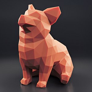 welsh corgi 2 3D model
