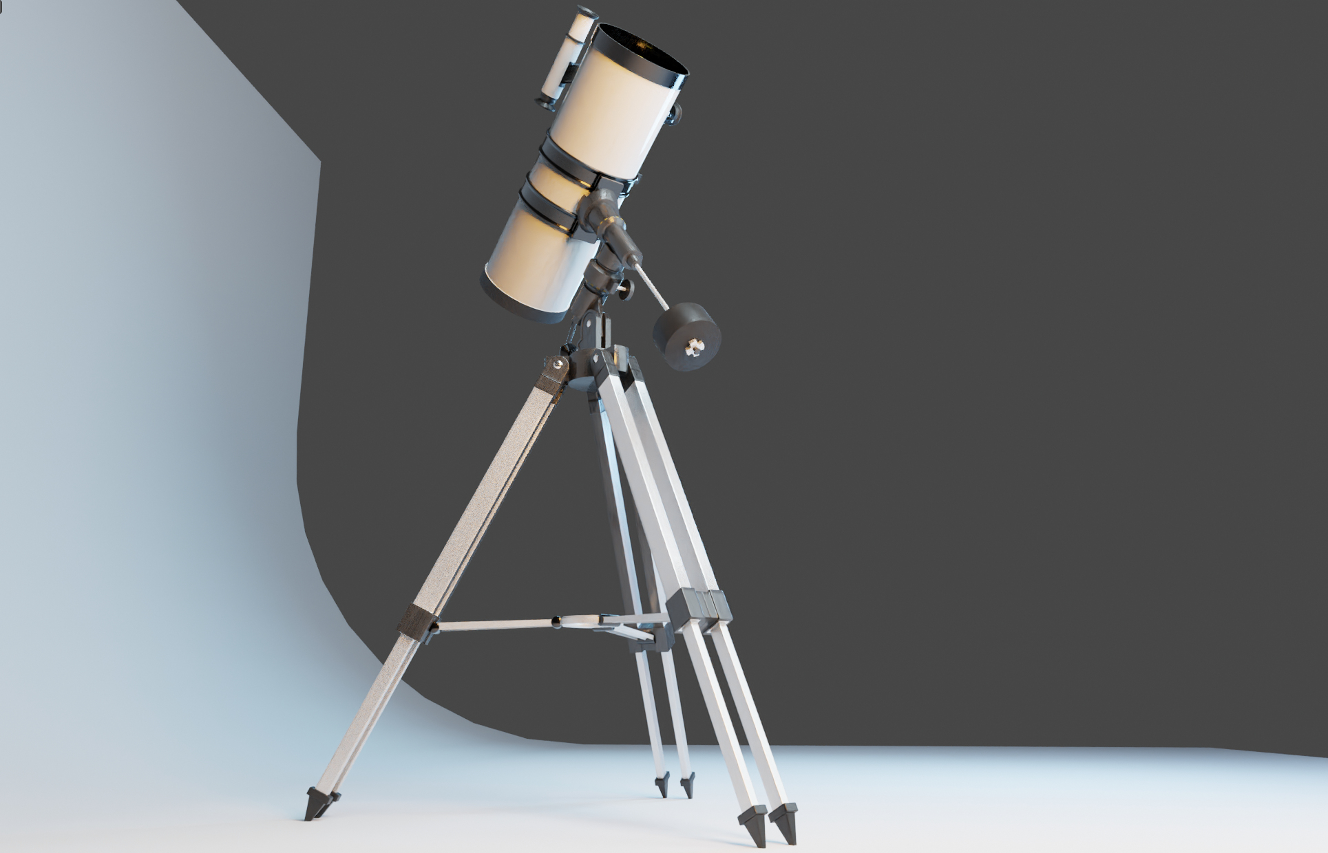 Telescope 3D model TurboSquid 1804028