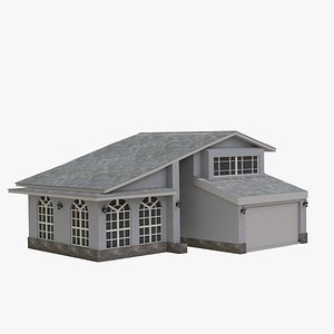 house architecture building 3D