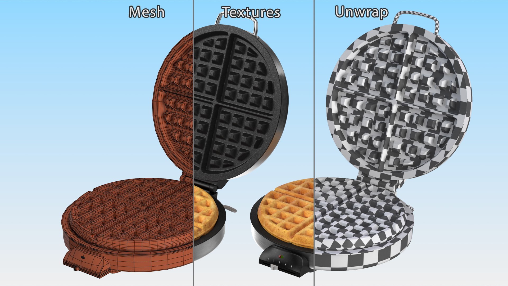 3D Waffle Makers with Waffle Collection https://p.turbosquid.com/ts-thumb/Ky/0i3meP/N5/wafflemakerswithwafflecollection3dmodel031/jpg/1677740560/1920x1080/fit_q87/d123f0c653f7dbd34a3755bfbe15d150b892cb5b/wafflemakerswithwafflecollection3dmodel031.jpg