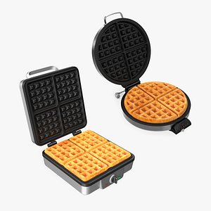 Waffle Makers with Waffle Collection