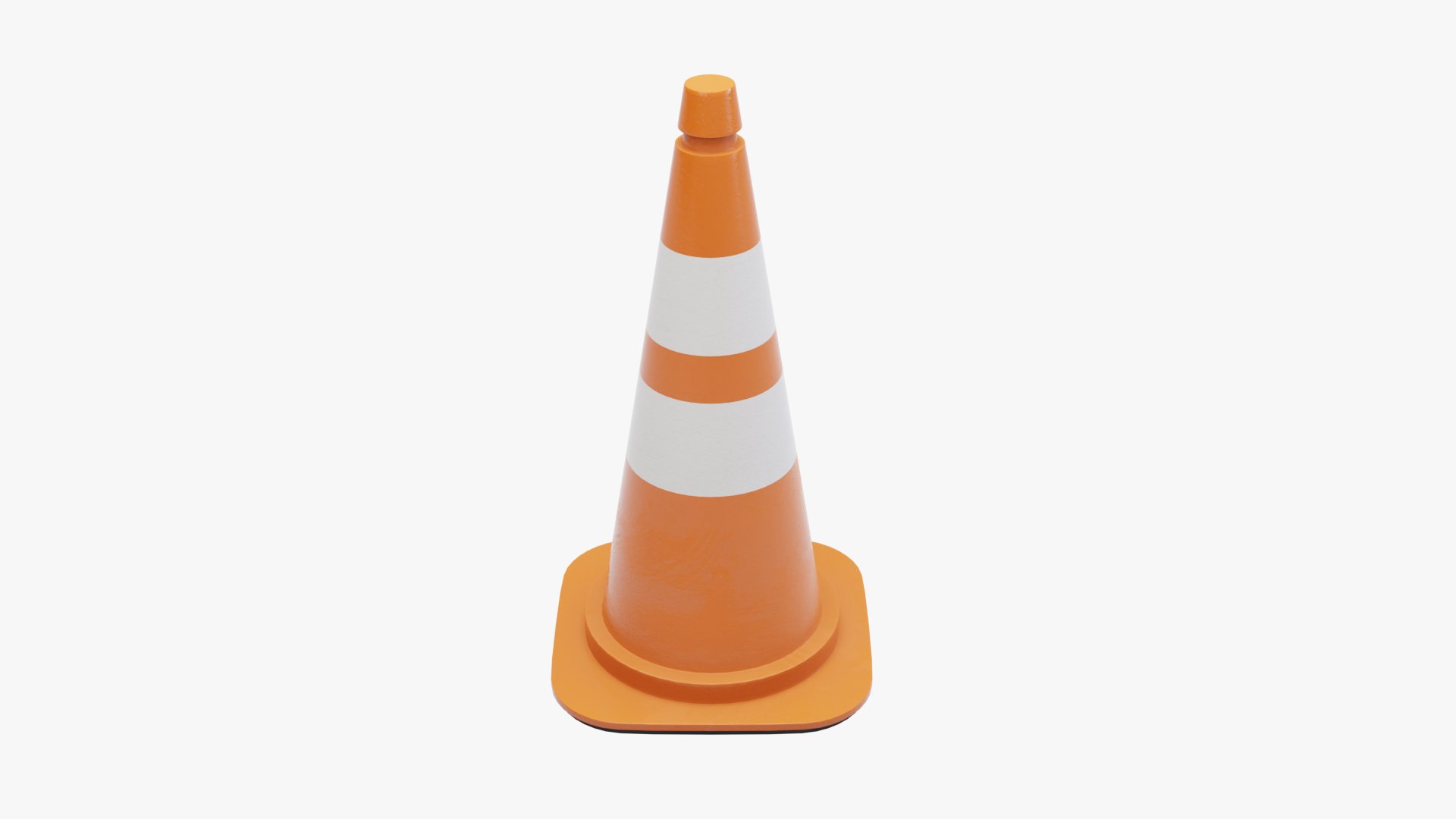 Traffic Cone 3D Model - TurboSquid 2208315