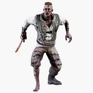 PIRATE UNDEAD 6 3D model