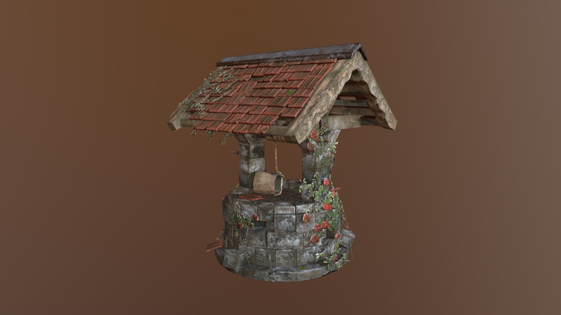 Draw Old Ruined 3D - TurboSquid 1683107