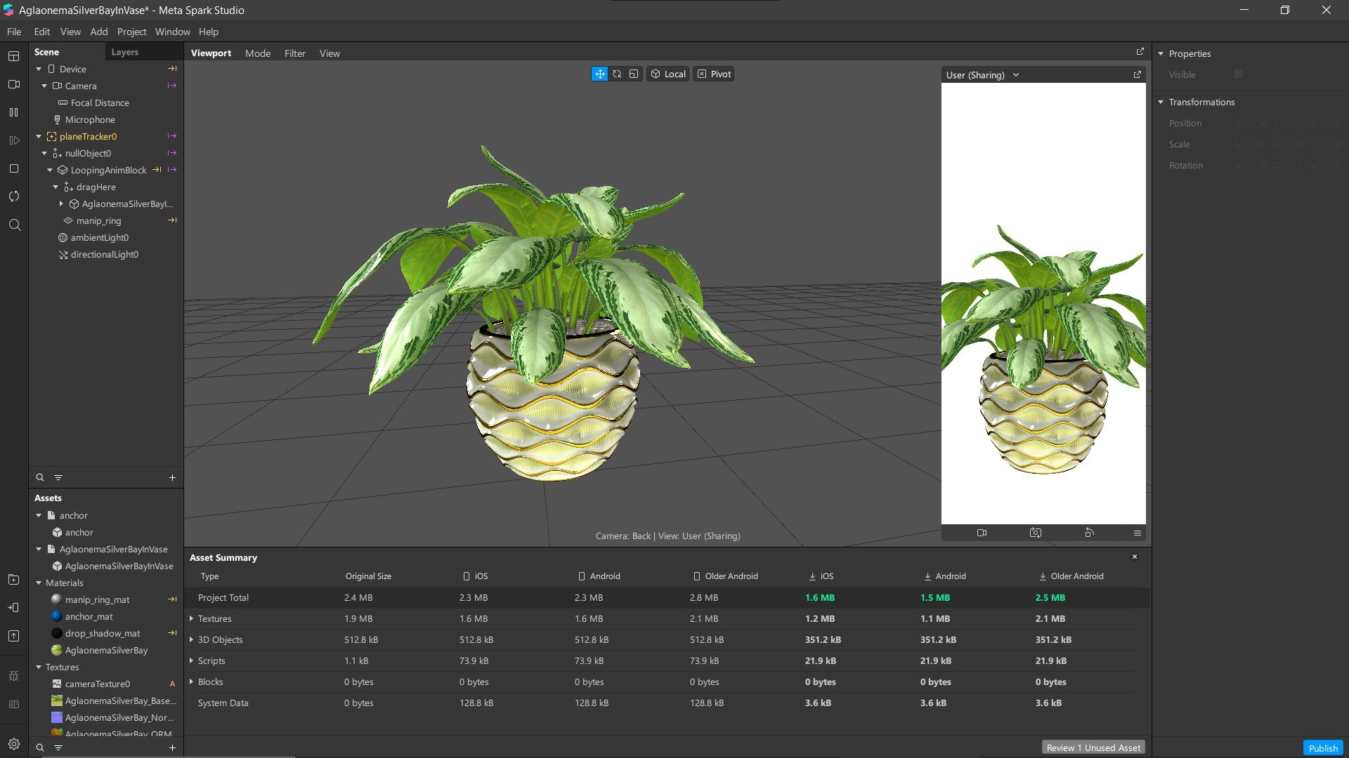Aglaonema Silver Bay in Ceramic Vase - Game Asset 3D model https://p.turbosquid.com/ts-thumb/Ky/J6Brtz/t6/aglaonemasilverbayinvase_sparkar/jpg/1701001130/1920x1080/fit_q87/616b5079d865a0ecf0660fb2e84b82287953f3f0/aglaonemasilverbayinvase_sparkar.jpg
