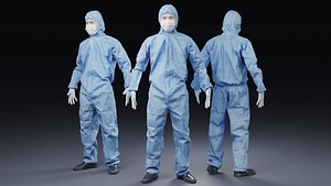 3D Animated 3D-Men in doctor 149KeiF10 model