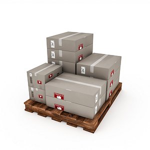 warehouse box 3D model