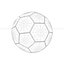 pelota de futbol clasica