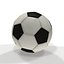 pelota de futbol clasica