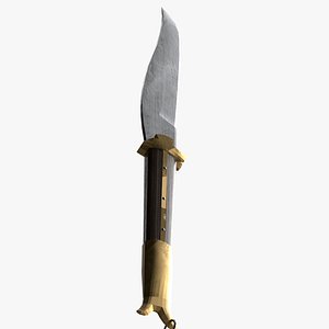 Rampuri Pocket Knife 3D