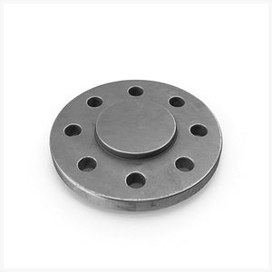 3D Round Flange Metal Armor V5 PBR