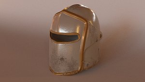 iron helmet 3D