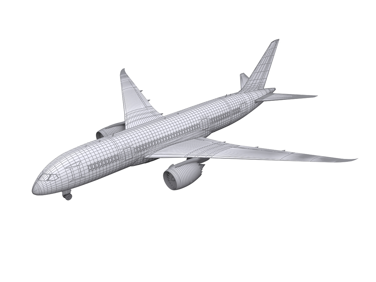 3d aircraft generic model