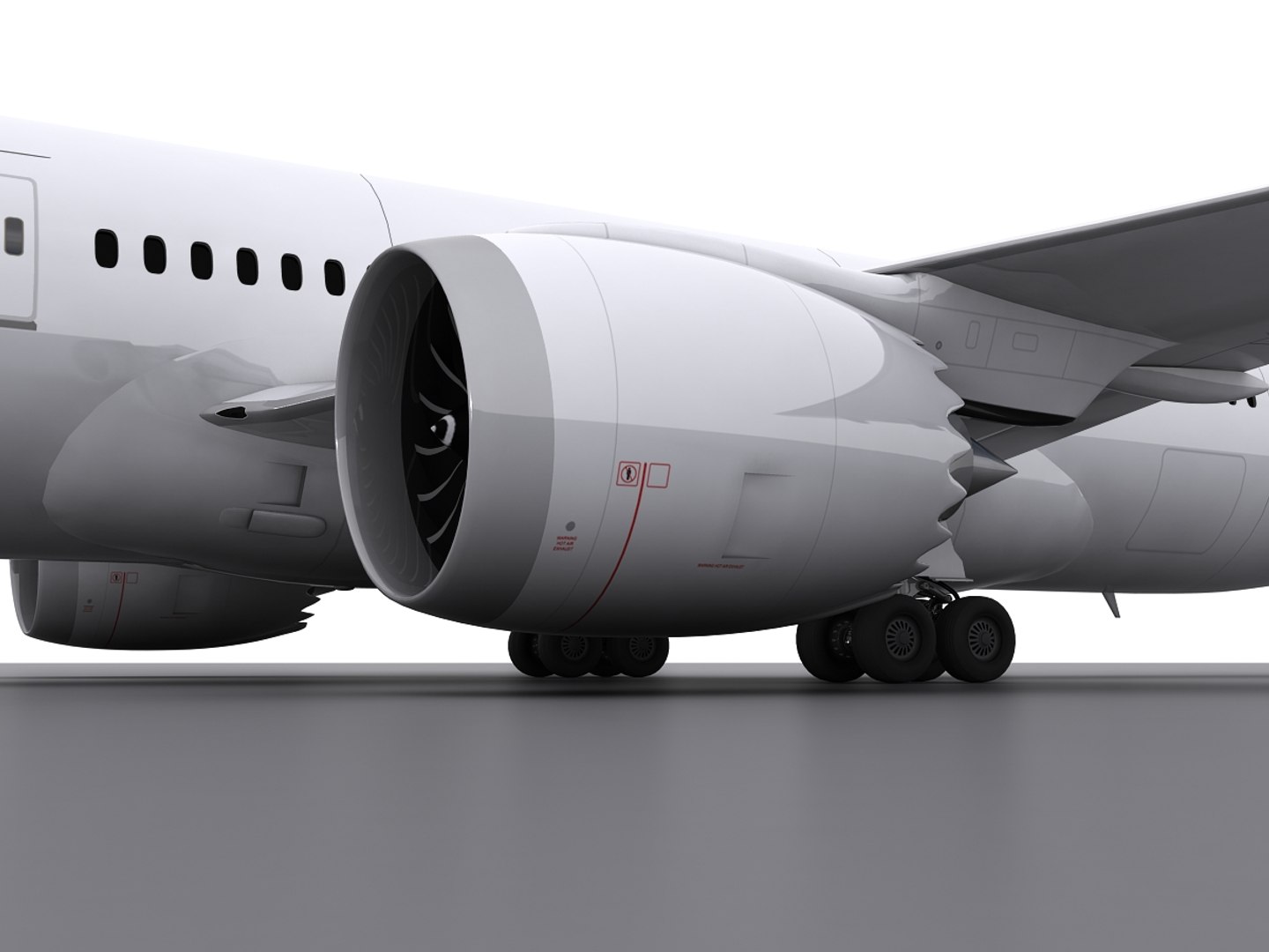3d aircraft generic model
