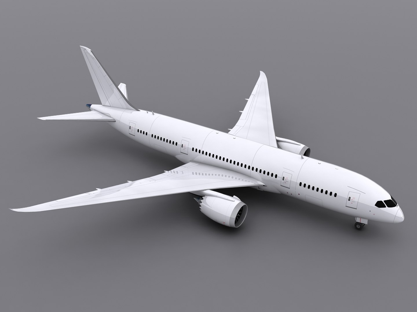 3d aircraft generic model