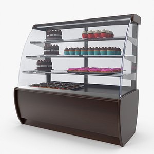 showcase display 3D model