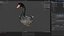 Белый лебедь, приспособленный для Blender