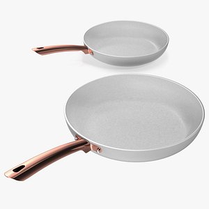 Tower White Frying Pan Set