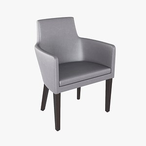 3d chair modeled bistro