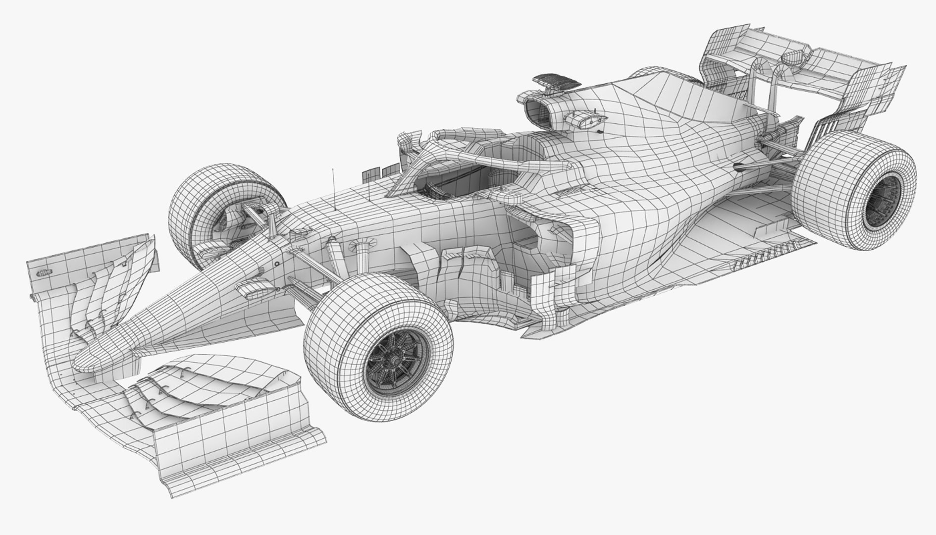 3D mercedes-amg f1 w10 eq - TurboSquid 1422068