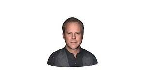 Jack Bauer- Realistic bust head ready