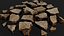 soil dry debris desert ground scatter PBR photogrammetry