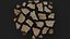 soil dry debris desert ground scatter PBR photogrammetry
