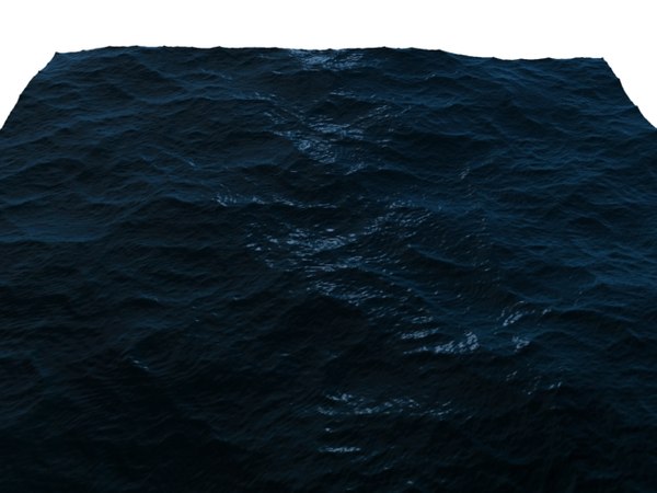 ocean sea waves 3d model