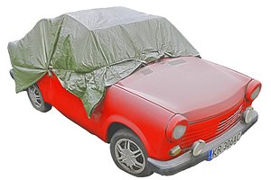 3D real car trabant cabrio