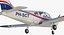 Aircraft Piper PA-28-161 Warrior II Rigged 3D Model
