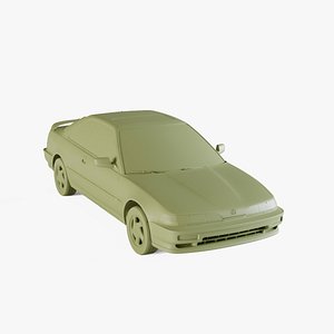 Acura Integra coupe 1991 3D model