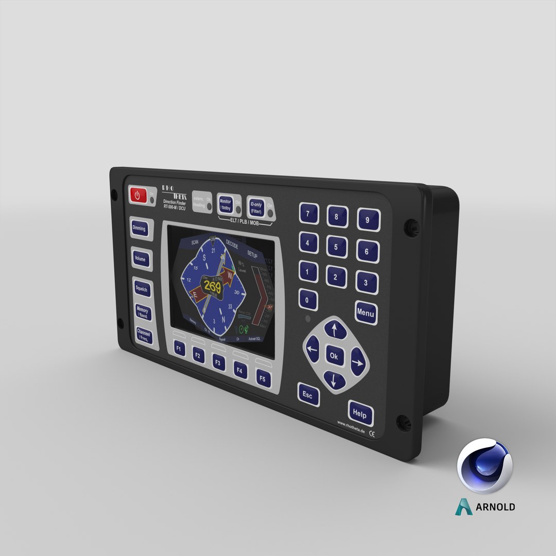 3D Rhotheta Rt 500m Sar - TurboSquid 1634893