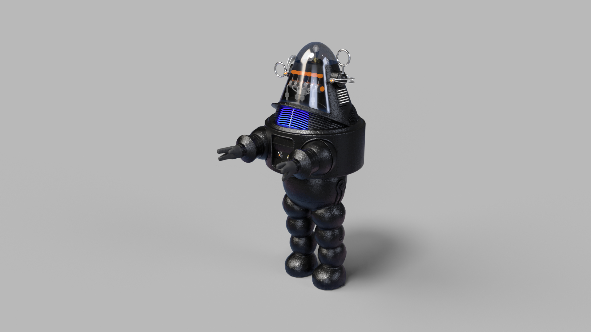 3D Model Robbie The Robot - TurboSquid 2209744