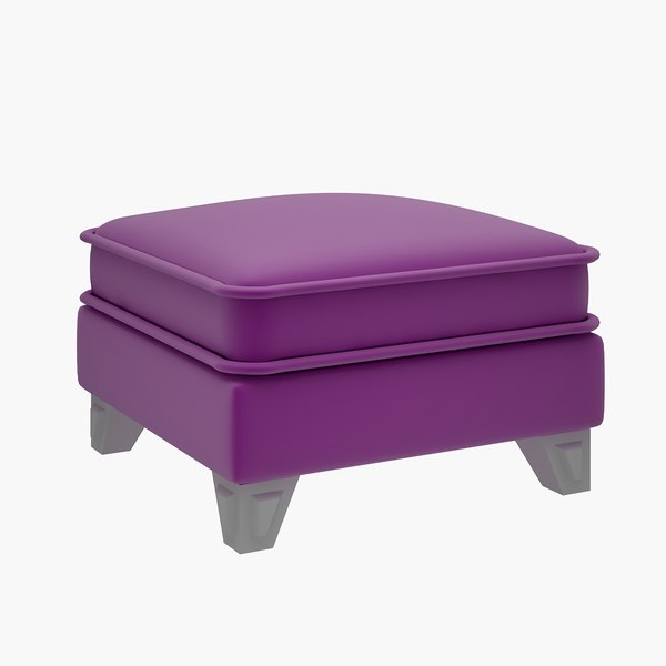 3D pouf furniture furnishings TurboSquid 1628592