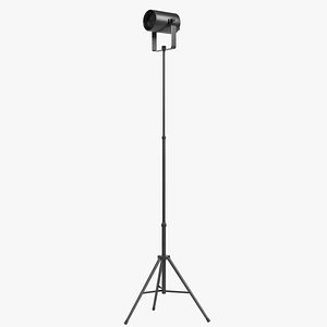 Spot light on tripod