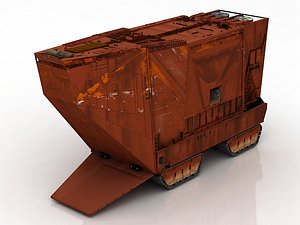 3D model sand crawler
