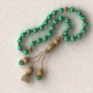 rosary islamic beads 3D model