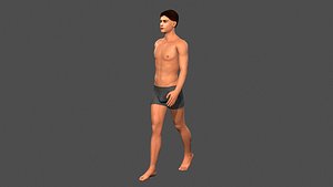 character rigged t 3D